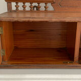 Old wooden shelf