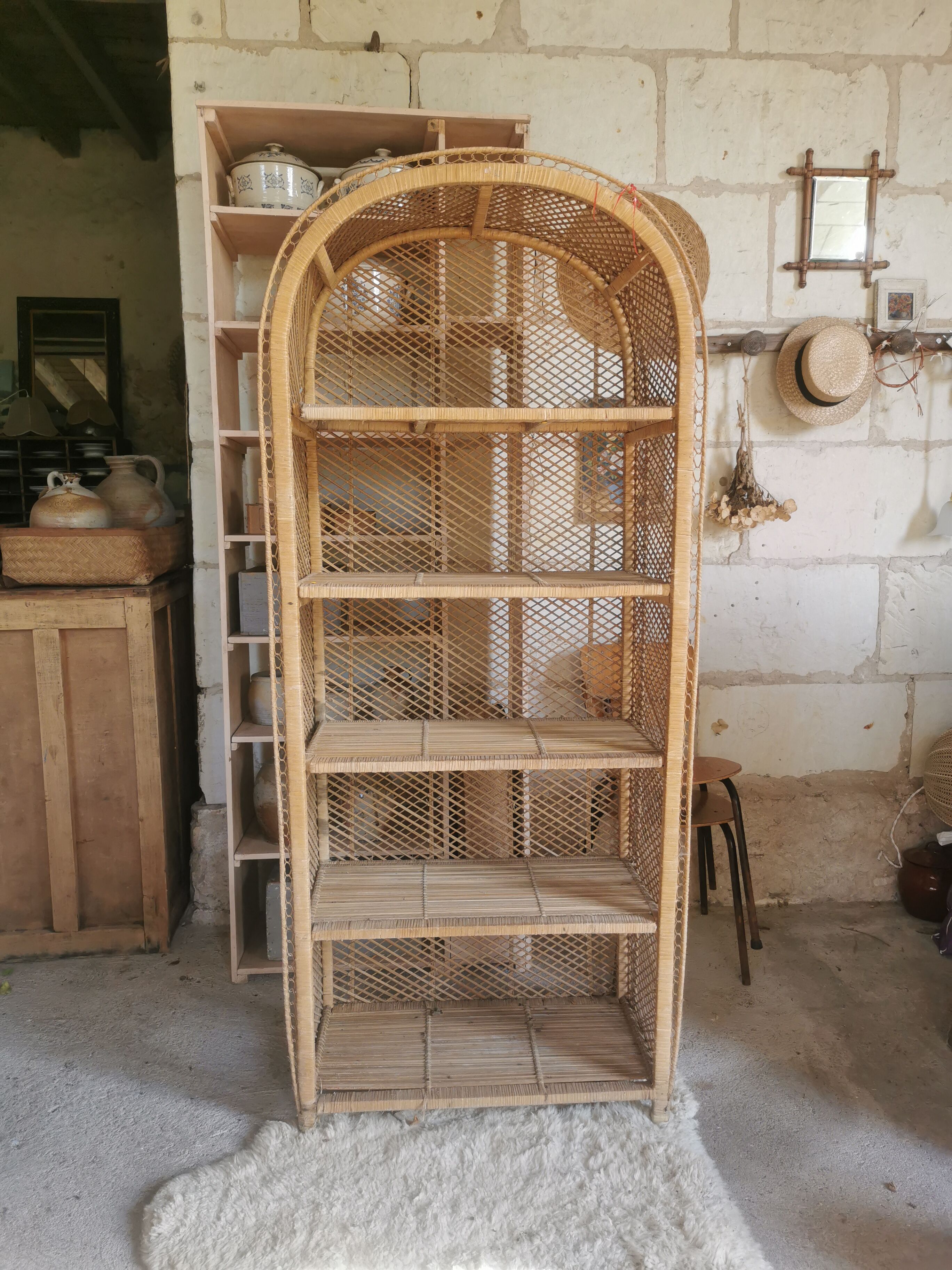 Emmanuelle style bookcase