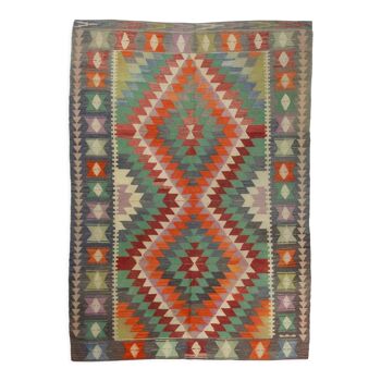 Turkish Kilim Rug,248x174 cm