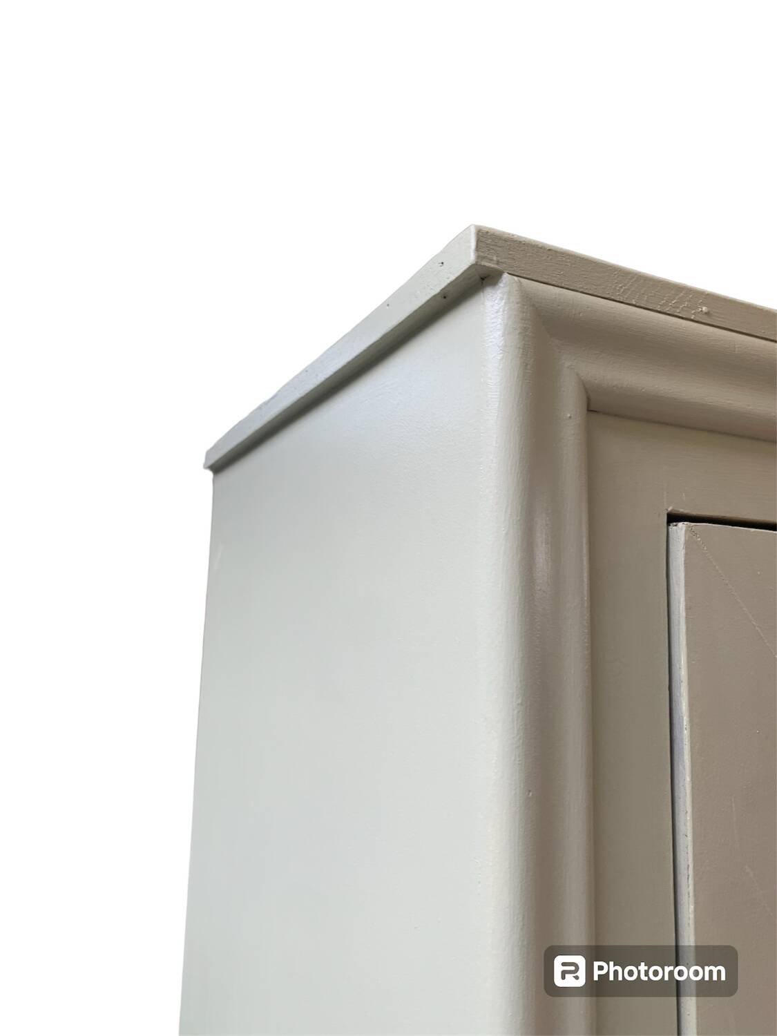 Old wooden bonnet cupboard