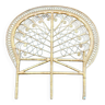 Peacock Rattan Headboard