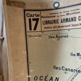 Old map Political Africa - n°17 and 17 bis by Vidal Lablache