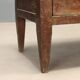 Directoire bedside table in walnut - Italy late 18th century