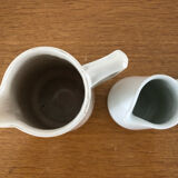 Lot de 4 cruches à lait en porcelaine Vintage