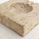 Vintage travertine ashtray