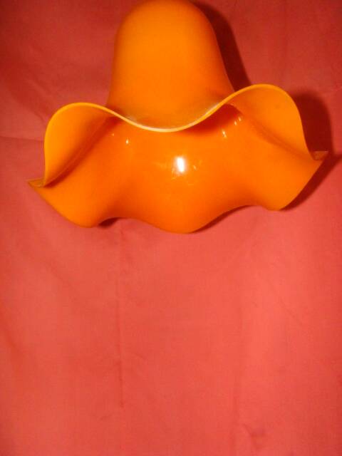 orange plastic suspension from the 1970s