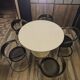 Set of 5 Leather Chairs, Canasta by Arrben Italy Vintage 1980