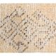 Vintage Beige Turkish Hand-Knotted Runner 83X348