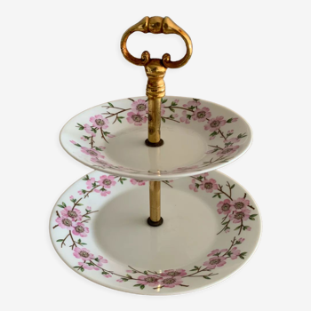 Serviteur présentoir en porcelaine de Paris