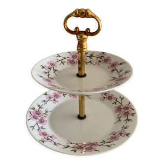 Serviteur présentoir en porcelaine de Paris