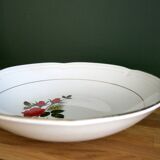 Round serving dish from Moulin des loups, "Carmen" model, in very good condition