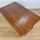 Important Shuttered Table in Sapelli Mahogany, Directoire style – 1970