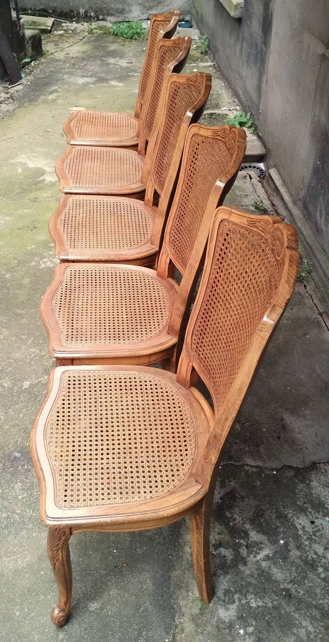 Set of 5 Baumann chairs