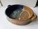 Ceramic dish Signed Saint Clément les Places (Length 38cm)