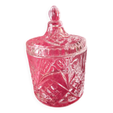 Bonbonniere en verre a relief