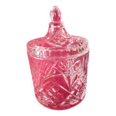Bonbonniere en verre a relief