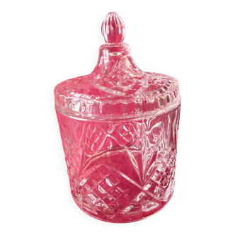 Relief glass candy box