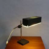 Cubic metal table lamp by Leclaire & Schäfer, 1960s