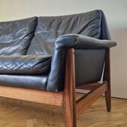 Canapé en cuir rare Bovenkamp des années 1960, Pays-Bas.