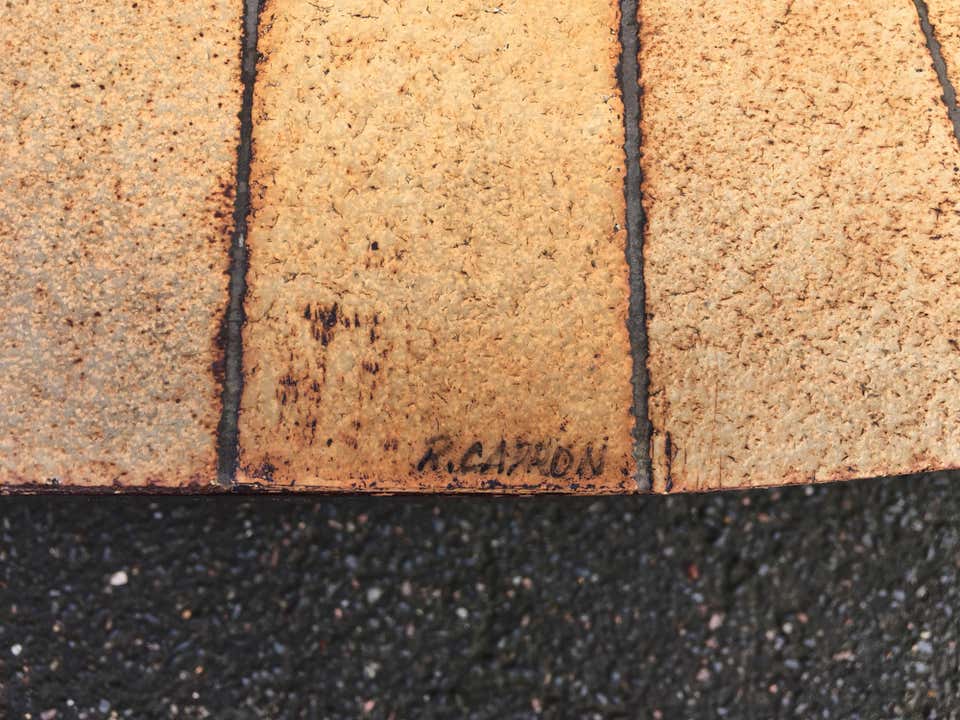 "Herbier" coffee table by Roger Capron