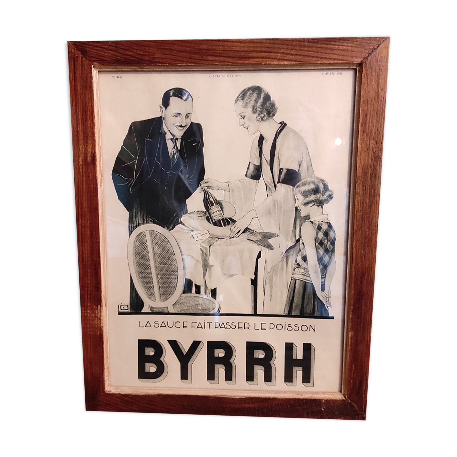 Vintage French ad from 1932