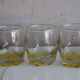 6 yellow shooter glasses / liquor