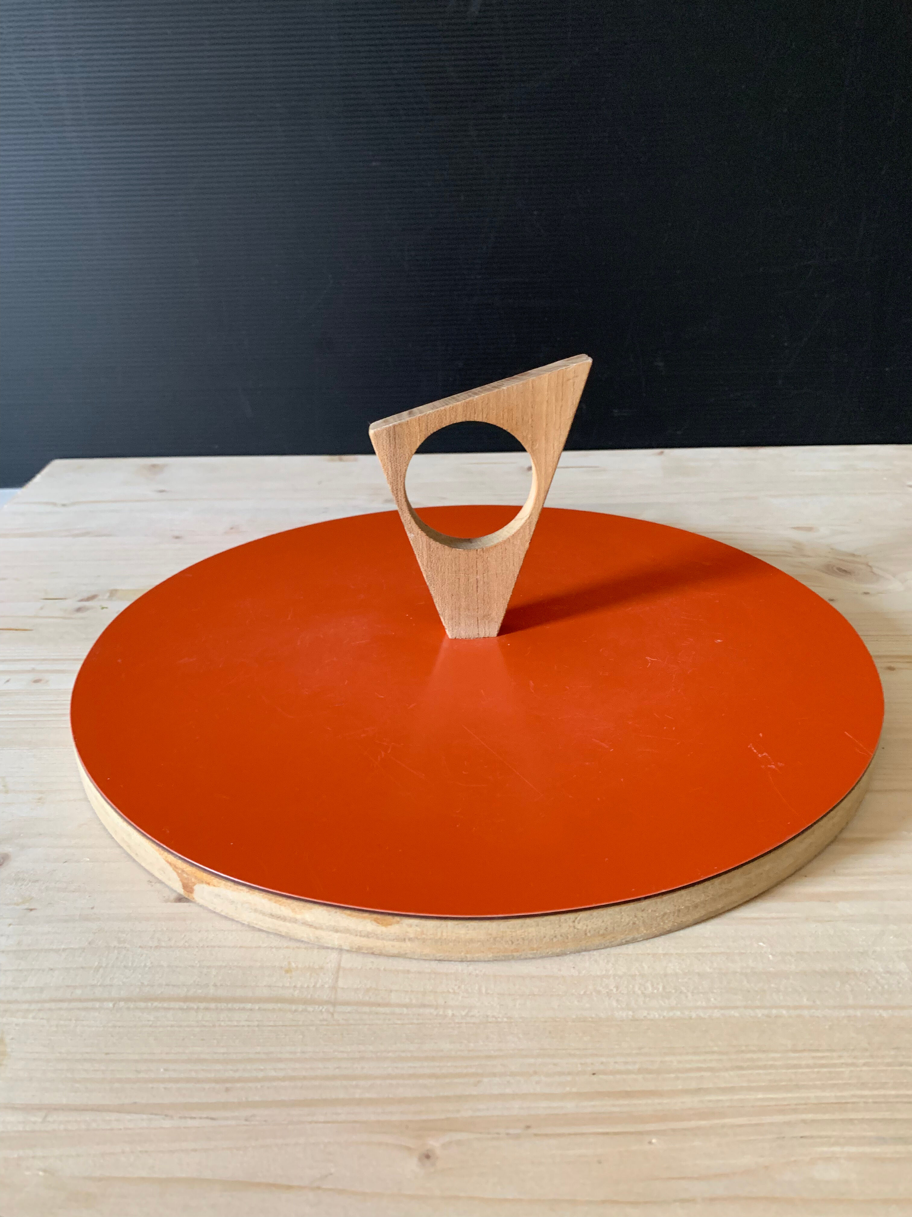 Vintage cheese platter