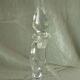 Glass or crystal ewer decanter