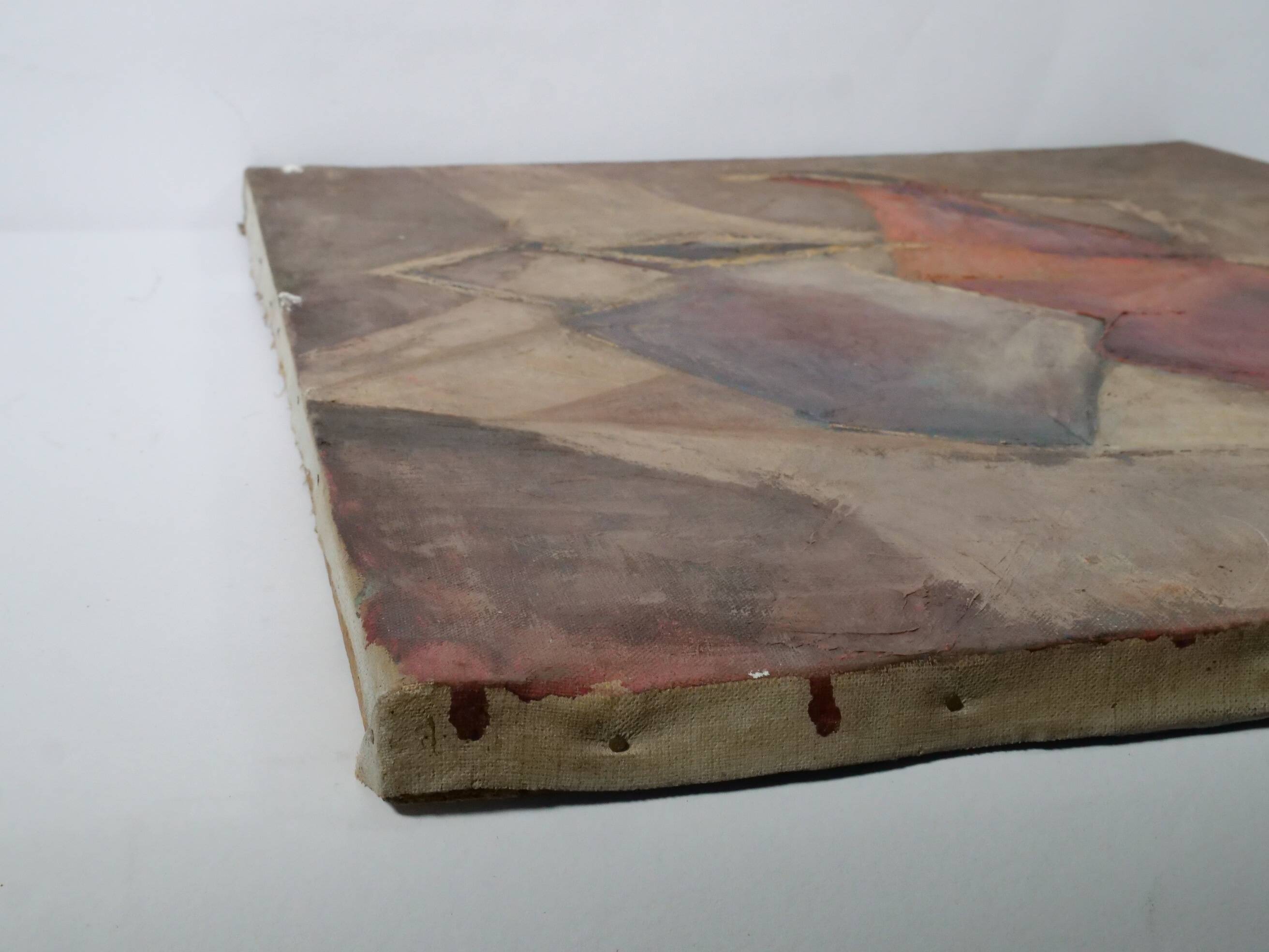 Edith Ferullo, The Three Jugs, Oil on Canvas, 1961