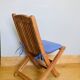 Scandinavian Vintage Folding Garden Chair for Children, Made in Denmark