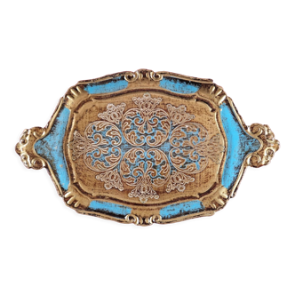 Florentine wooden tray