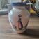 Ceramic vase HB Henriot Quimper Brittany