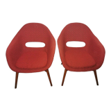 Shell armchairs by Miroslav Navratil
