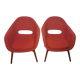 Shell armchairs by Miroslav Navratil