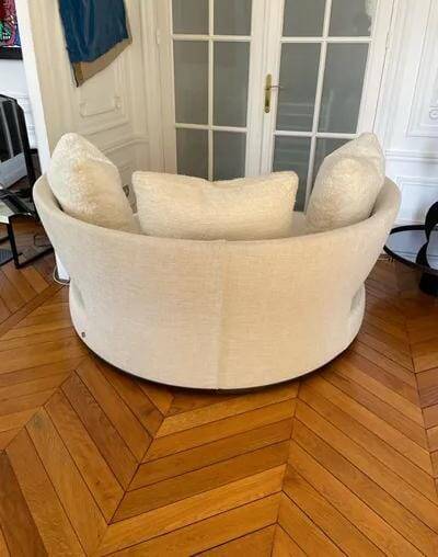 Canapé rond Amoenus Soft – Maxalto (B&B Italia) – Design Antonio Citte