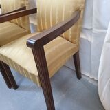 Paire de fauteuils art deco
