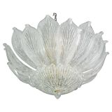 Napoli, Italian Murano Glass Ceiling Light or Flush Mount, 1970s