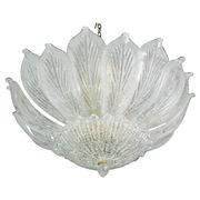 Napoli, Italian Murano Glass Ceiling Light or Flush Mount, 1970s