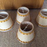 4 lampshades