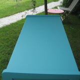Dresser repainted in blue 60s 70s