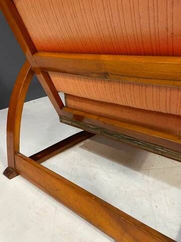 Pair of H-70 lounge chairs by Jindřich Halabala for UP Závody Brno, Czechoslovakia, 1930s, 88 × 65 × 85 cm