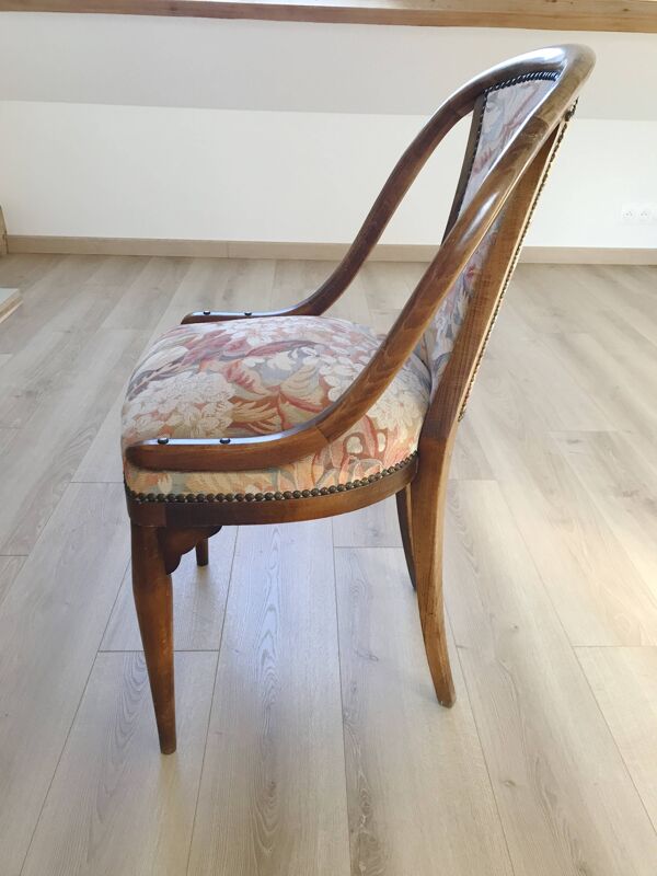 Chaises gondole style directoire