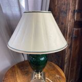 Ceramic and brass lamp Schuytener