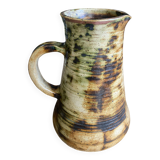 Magnificent pyrite stone jug, unique piece by French ceramist Caty Bie.