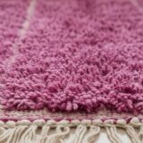 Handmade purple Moroccan rug, 150cm x 300cm