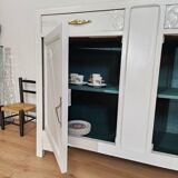 UNIQUE WHITE ART DECO SIDEBOARD