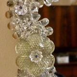 Mirror in Murano oval gold  45x50cm