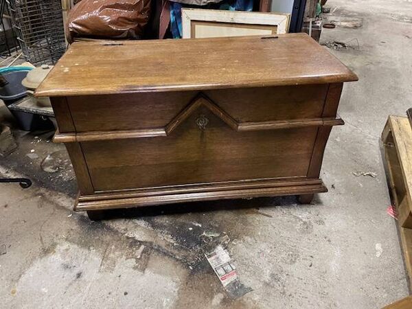 petit coffre en chêne