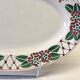 Antique oval dish from Sarreguemines, "Turbigo" model