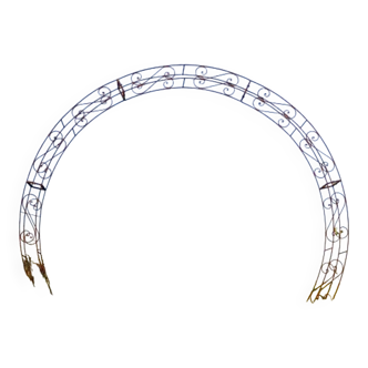Wrought iron garden arch